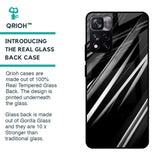 Black & Grey Gradient Glass Case For Mi 11i HyperCharge