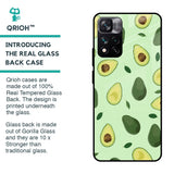 Avocado Green Glass Case For Mi 11i HyperCharge
