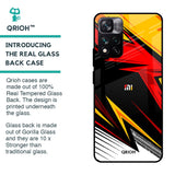 Race Jersey Pattern Glass Case For Mi 11i HyperCharge