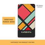 Oblong Illustration Customized Power Bank