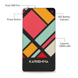 Oblong Illustration Customized Power Bank