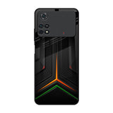 Modern Ultra Chevron Poco M4 Pro Glass Back Cover Online