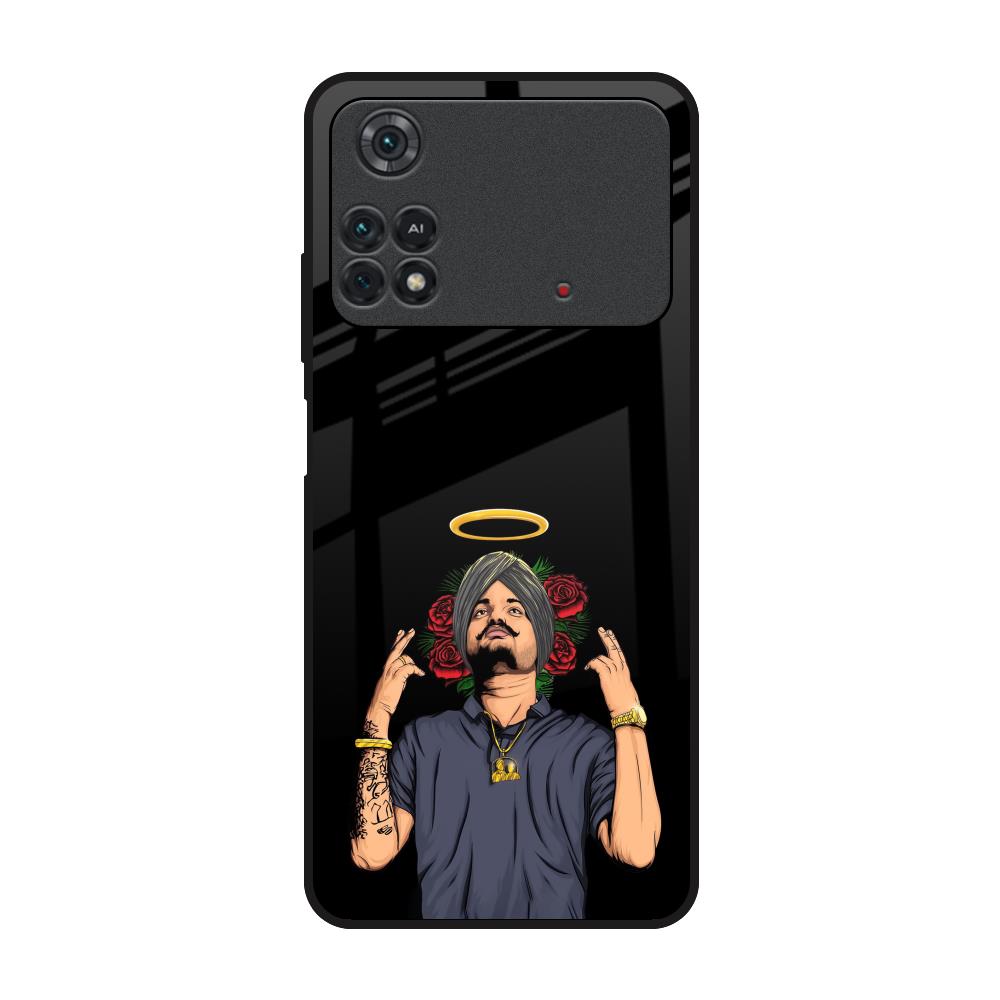 Punjabi Singer Poster Poco M4 Pro Glass Back Cover Online
