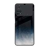 Black Aura Poco M4 Pro Glass Back Cover Online