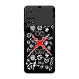 Red Zone Poco M4 Pro Glass Back Cover Online