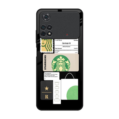 Coffee Latte Poco M4 Pro Glass Back Cover Online
