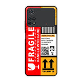 Handle With Care Poco M4 Pro Glass Back Cover Online