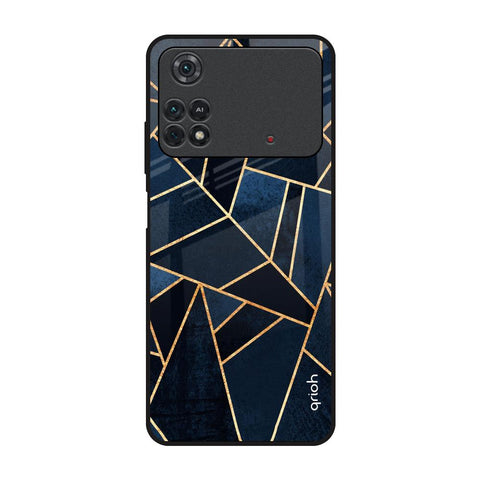 Abstract Tiles Poco M4 Pro Glass Back Cover Online