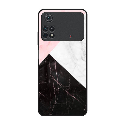 Marble Collage Art Poco M4 Pro Glass Back Cover Online
