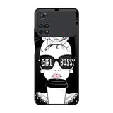 Girl Boss Poco M4 Pro Glass Back Cover Online
