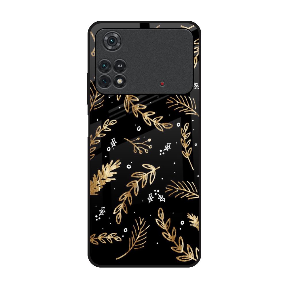 Autumn Leaves Poco M4 Pro Glass Back Cover Online