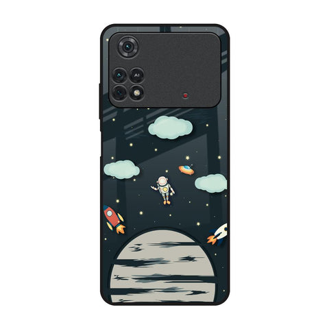 Astronaut Dream Poco M4 Pro Glass Back Cover Online