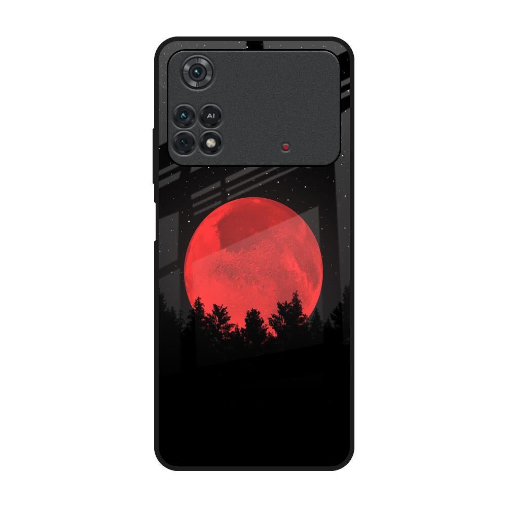 Moonlight Aesthetic Poco M4 Pro Glass Back Cover Online