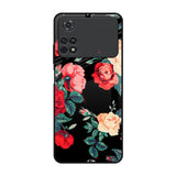 Floral Bunch Poco M4 Pro Glass Back Cover Online