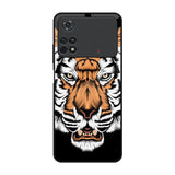 Angry Tiger Poco M4 Pro Glass Back Cover Online