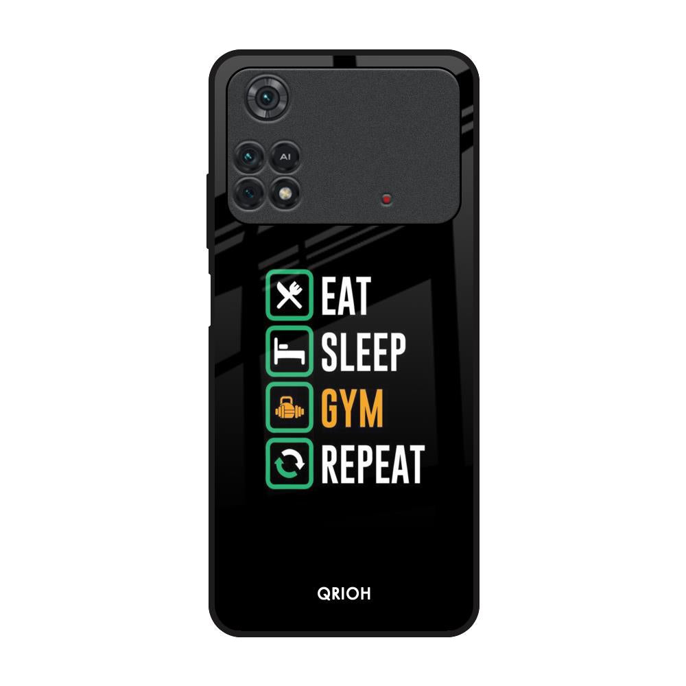 Daily Routine Poco M4 Pro Glass Back Cover Online