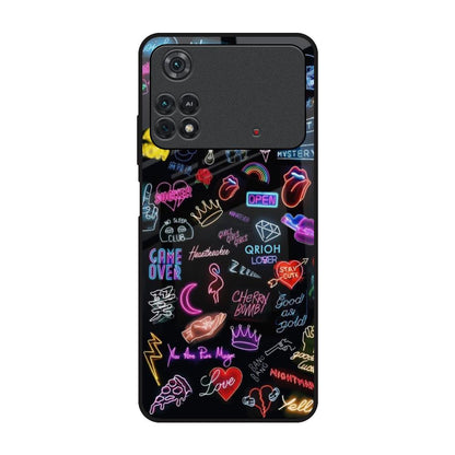 Accept The Mystery Poco M4 Pro Glass Back Cover Online