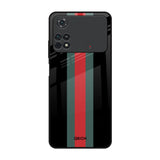 Vertical Stripes Poco M4 Pro Glass Back Cover Online