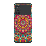 Elegant Mandala Poco M4 Pro Glass Back Cover Online