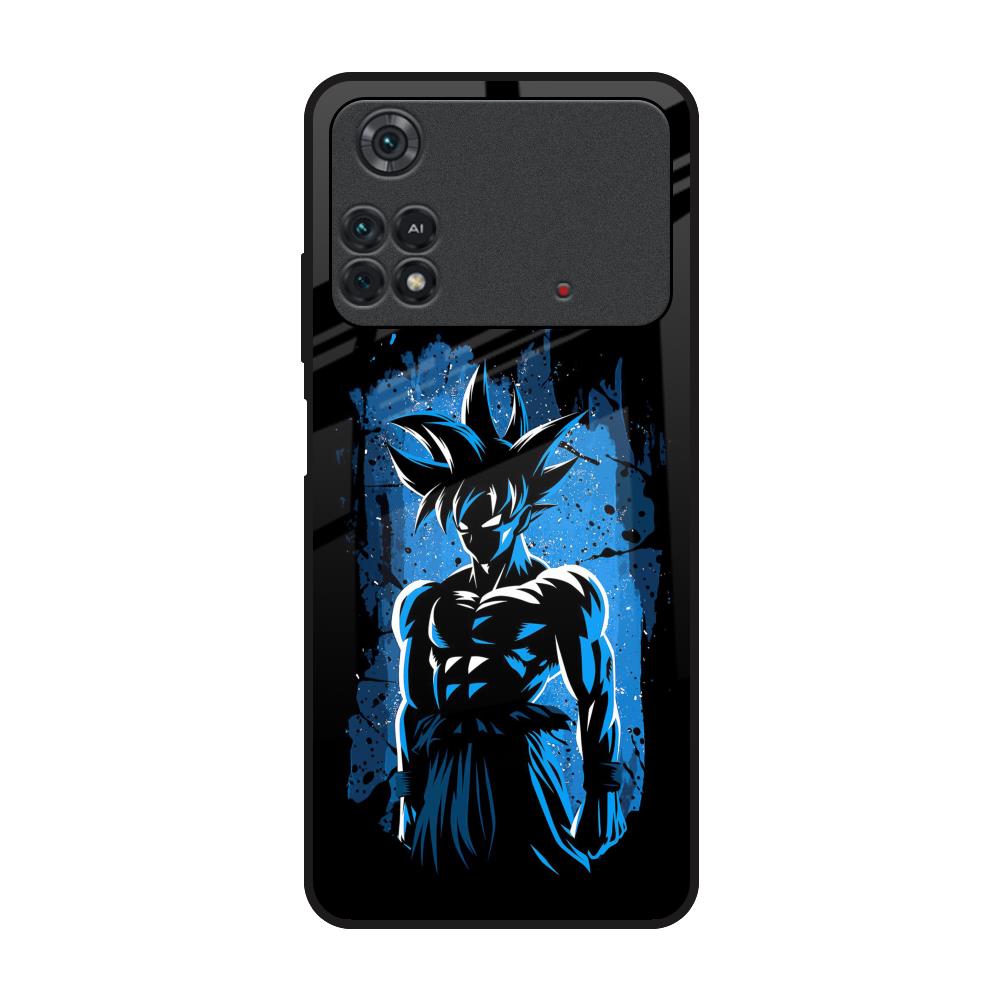 Splatter Instinct Poco M4 Pro Glass Back Cover Online