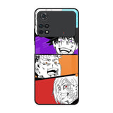 Anime Sketch Poco M4 Pro Glass Back Cover Online
