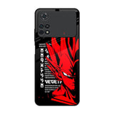 Red Vegeta Poco M4 Pro Glass Back Cover Online