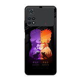 Minimalist Anime Poco M4 Pro Glass Back Cover Online