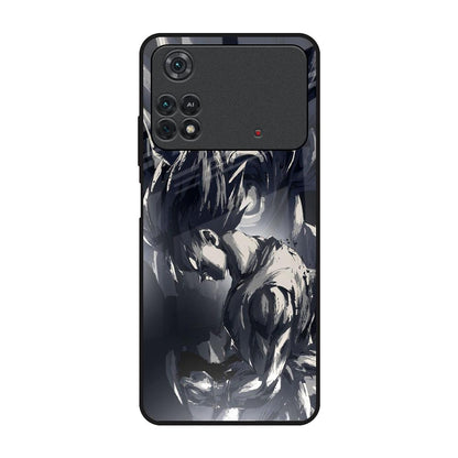 Sketch Art DB Poco M4 Pro Glass Back Cover Online