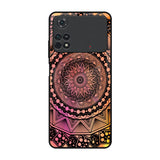 Floral Mandala Poco M4 Pro Glass Back Cover Online