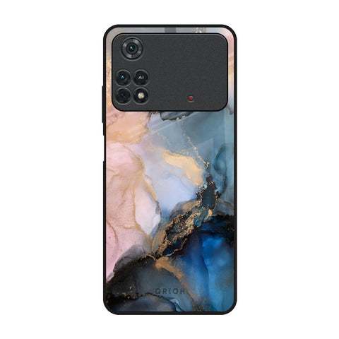 Marble Ink Abstract Poco M4 Pro Glass Back Cover Online