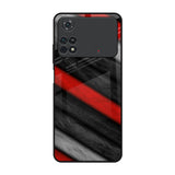 Soft Wooden Texture Poco M4 Pro Glass Back Cover Online