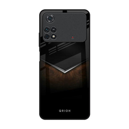 Dark Walnut Poco M4 Pro Glass Back Cover Online