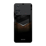 Dark Walnut Poco M4 Pro Glass Back Cover Online