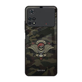Army Warrior Poco M4 Pro Glass Back Cover Online