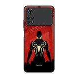 Mighty Superhero Poco M4 Pro Glass Back Cover Online