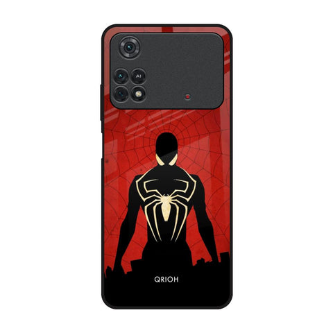 Mighty Superhero Poco M4 Pro Glass Back Cover Online