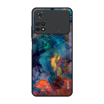 Cloudburst Poco M4 Pro Glass Back Cover Online