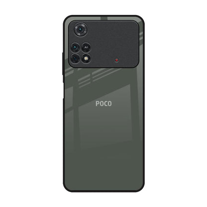 Charcoal Poco M4 Pro Glass Back Cover Online