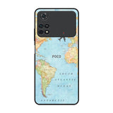 Fly Around The World Poco M4 Pro Glass Back Cover Online