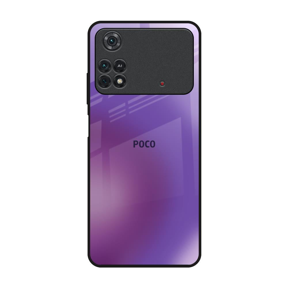 Ultraviolet Gradient Poco M4 Pro Glass Back Cover Online