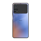 Blue Aura Poco M4 Pro Glass Back Cover Online