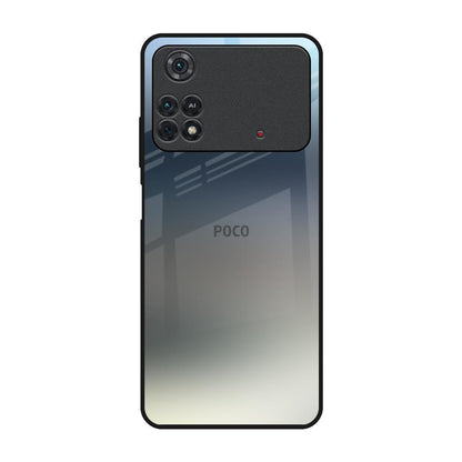 Tricolor Ombre Poco M4 Pro Glass Back Cover Online
