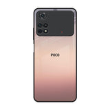 Golden Mauve Poco M4 Pro Glass Back Cover Online
