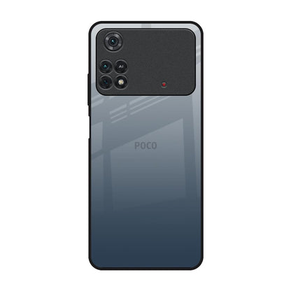 Smokey Grey Color Poco M4 Pro Glass Back Cover Online