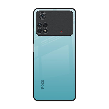Arctic Blue Poco M4 Pro Glass Back Cover Online