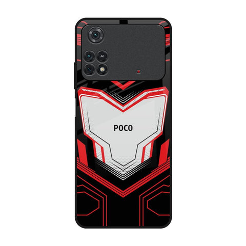 Quantum Suit Poco M4 Pro Glass Back Cover Online