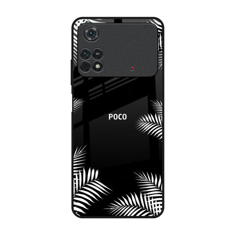 Zealand Fern Design Poco M4 Pro Glass Back Cover Online