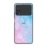 Mixed Watercolor Poco M4 Pro Glass Back Cover Online