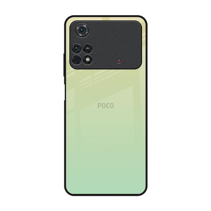 Mint Green Gradient Poco M4 Pro Glass Back Cover Online