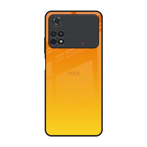 Sunset Poco M4 Pro Glass Back Cover Online